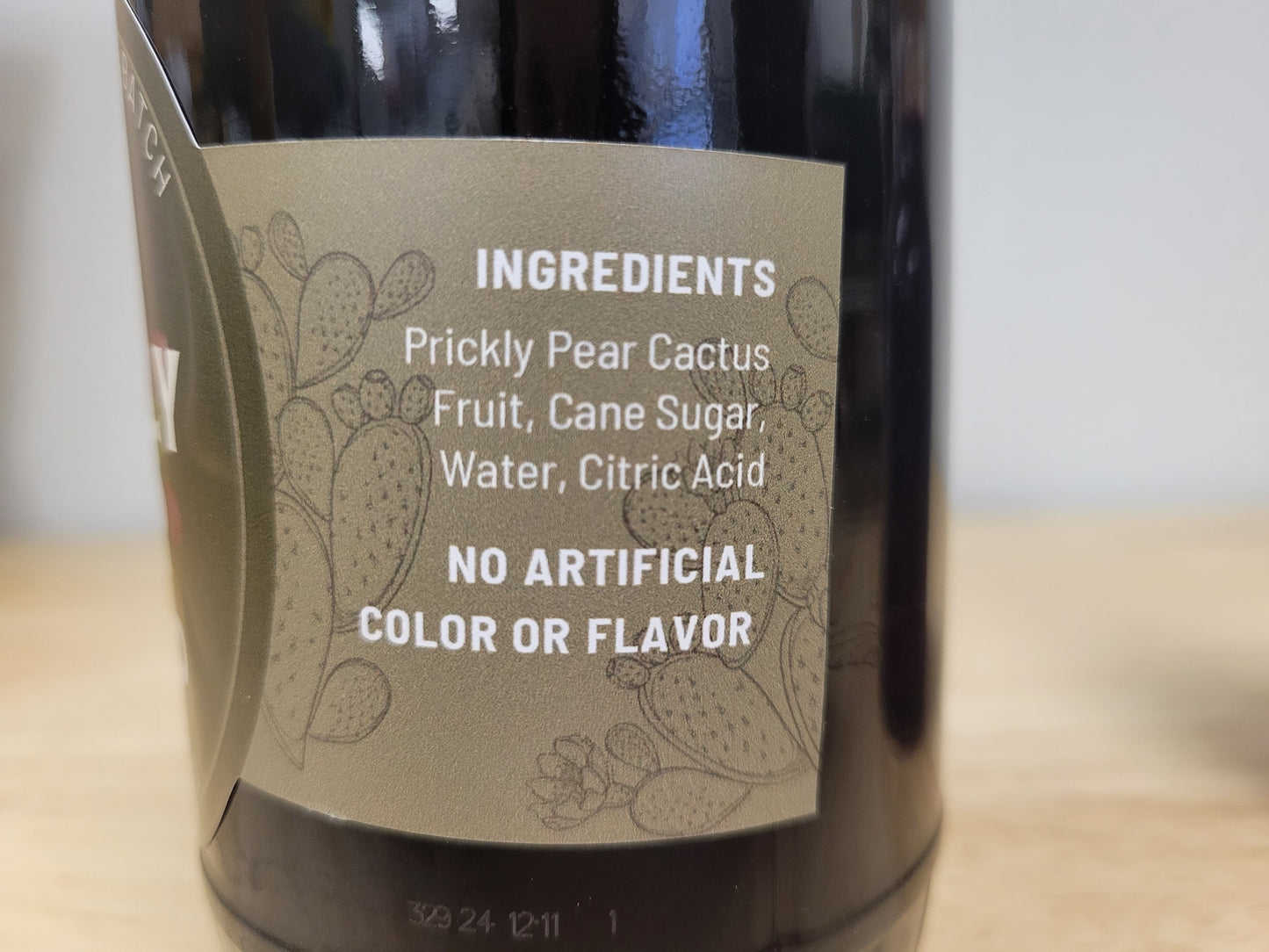 Prickly Pear Cactus Syrup