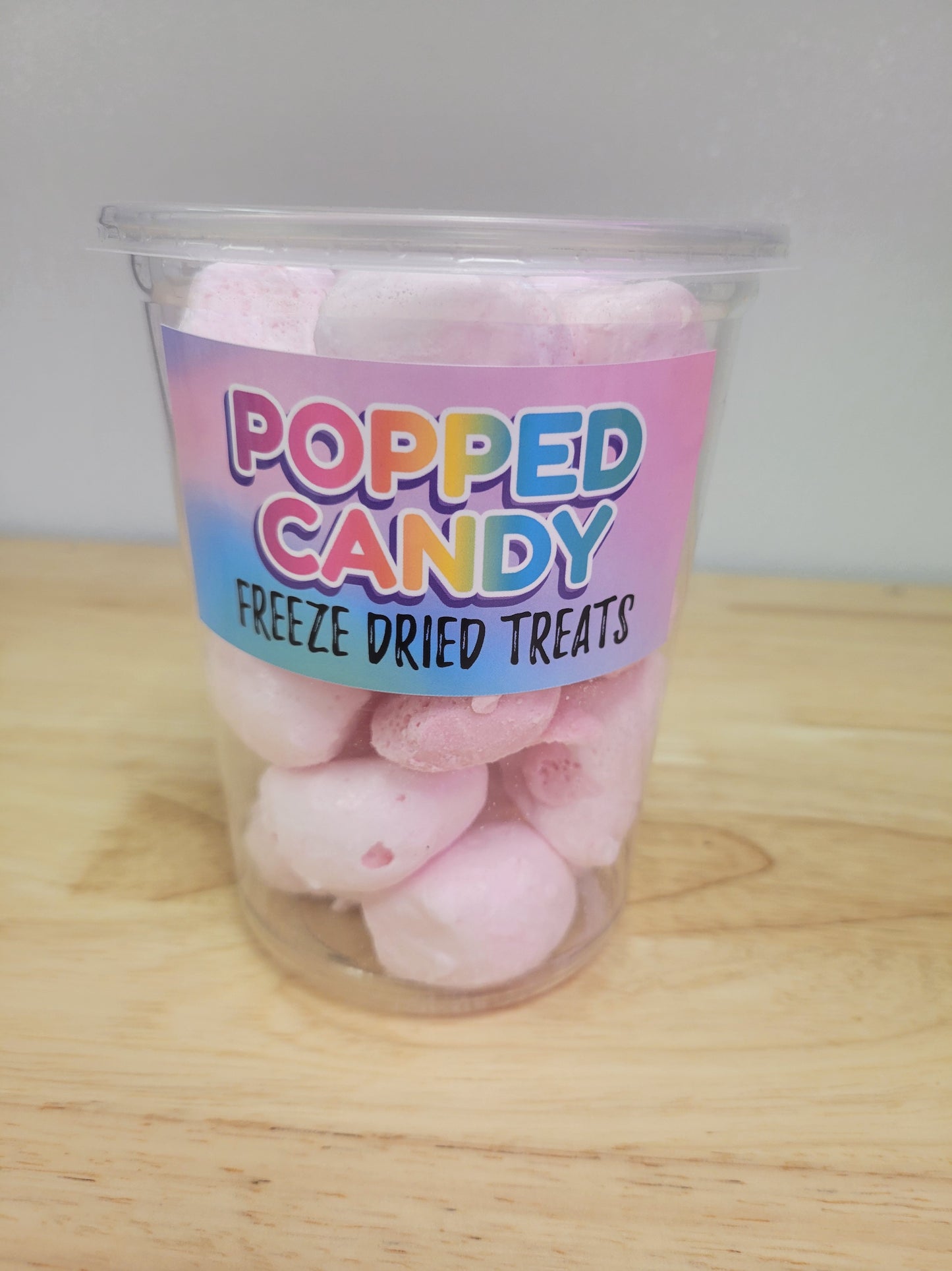 All Natural Freeze Dried Salt Water Taffy- Raspberry and Watermelon