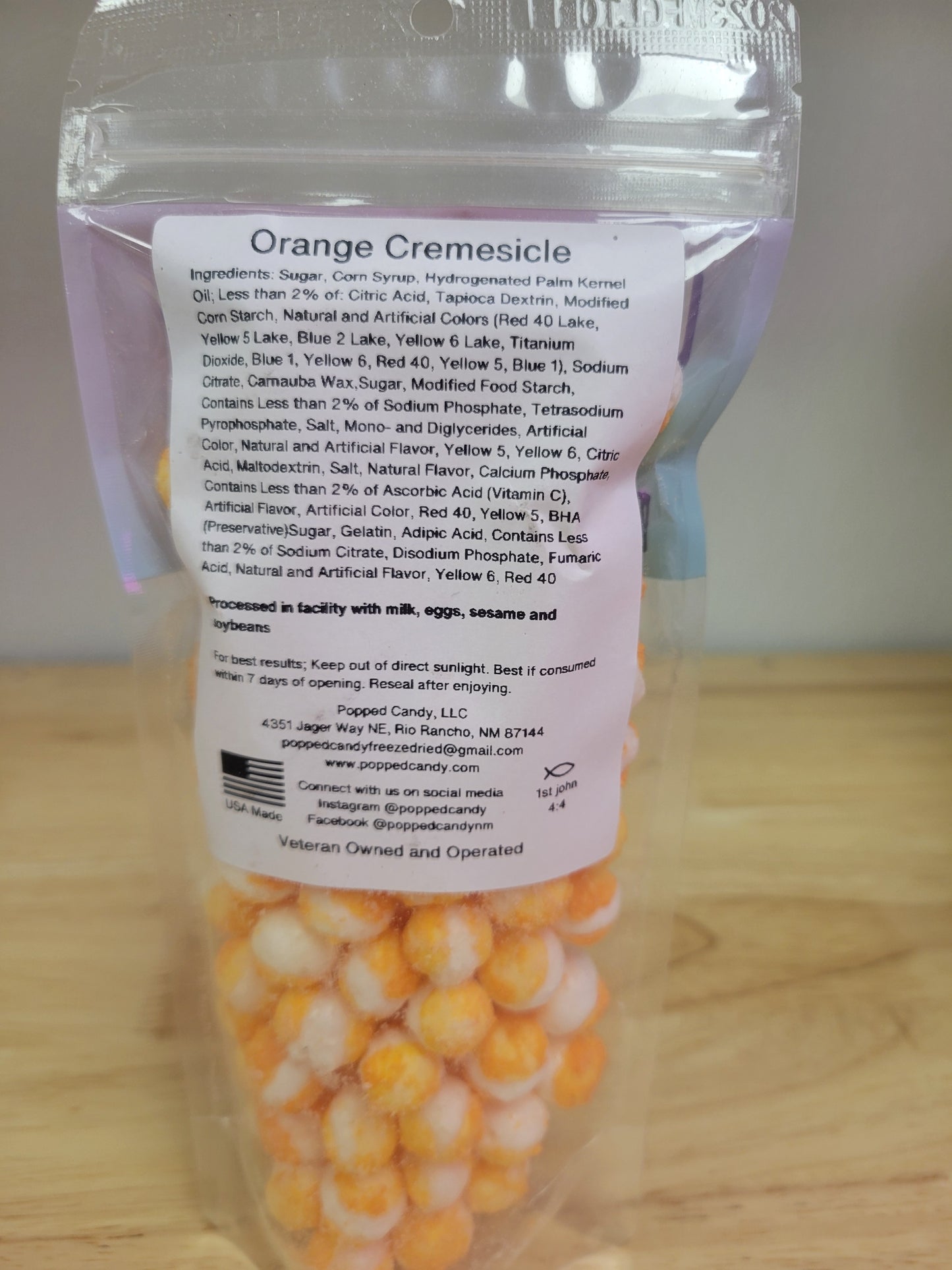 Orange Creme Crunch Bites