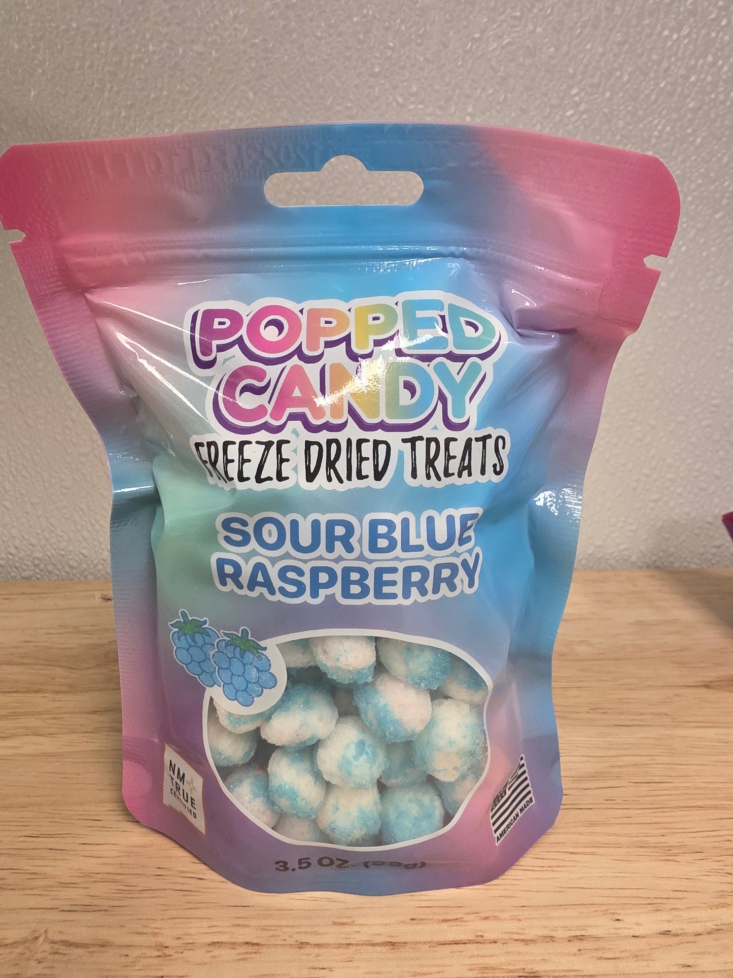 Sour Blue Raspberry Crunch Bites