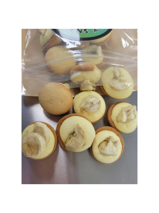 Banana pie bites