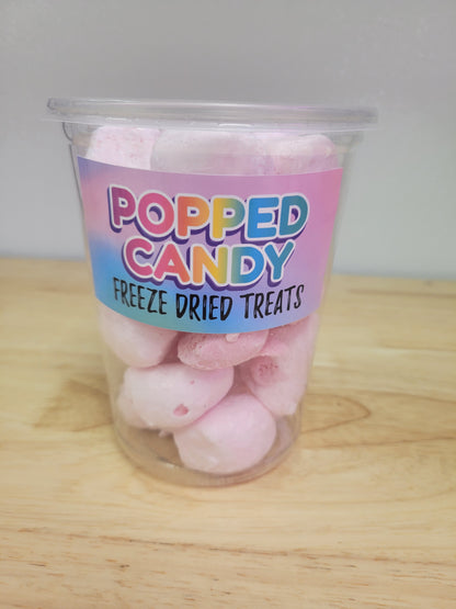 All Natural Freeze Dried Salt Water Taffy- Raspberry and Watermelon