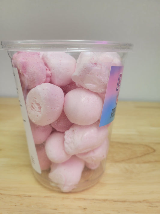 All Natural Freeze Dried Salt Water Taffy- Raspberry and Watermelon