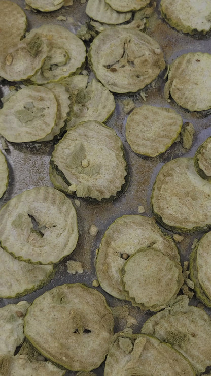 Green Chile Pickle Chips