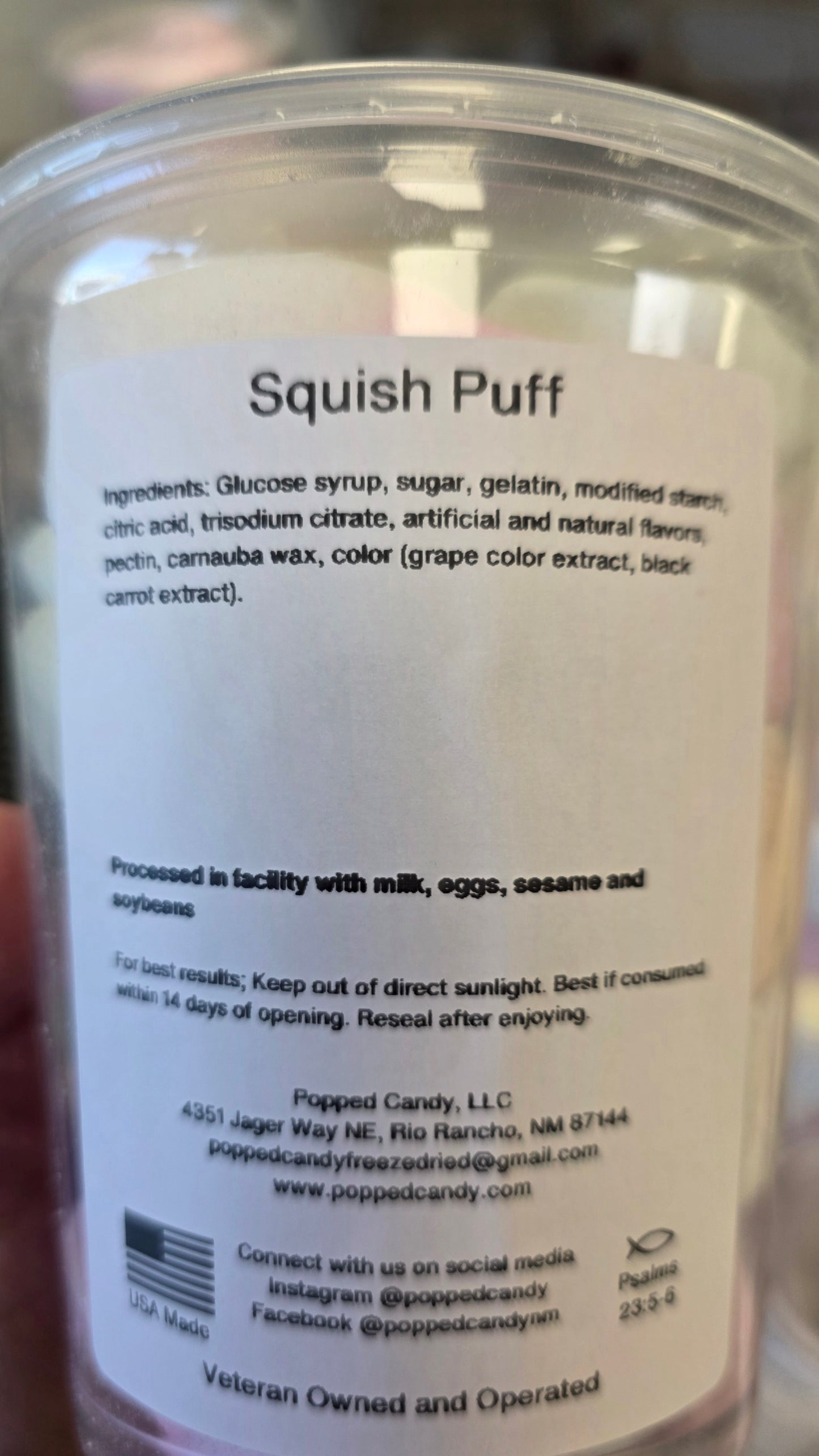 Squishy puff