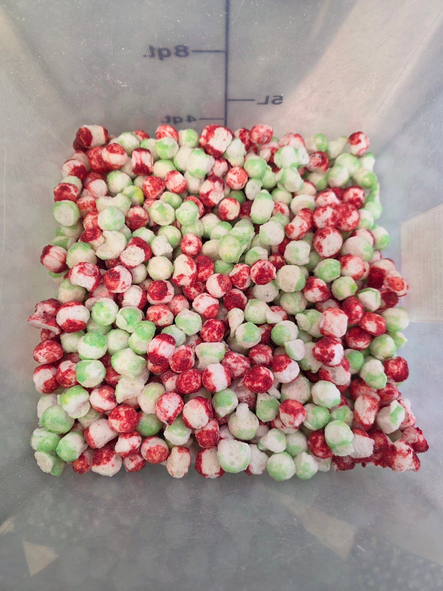 Cherry limeade crunch bites